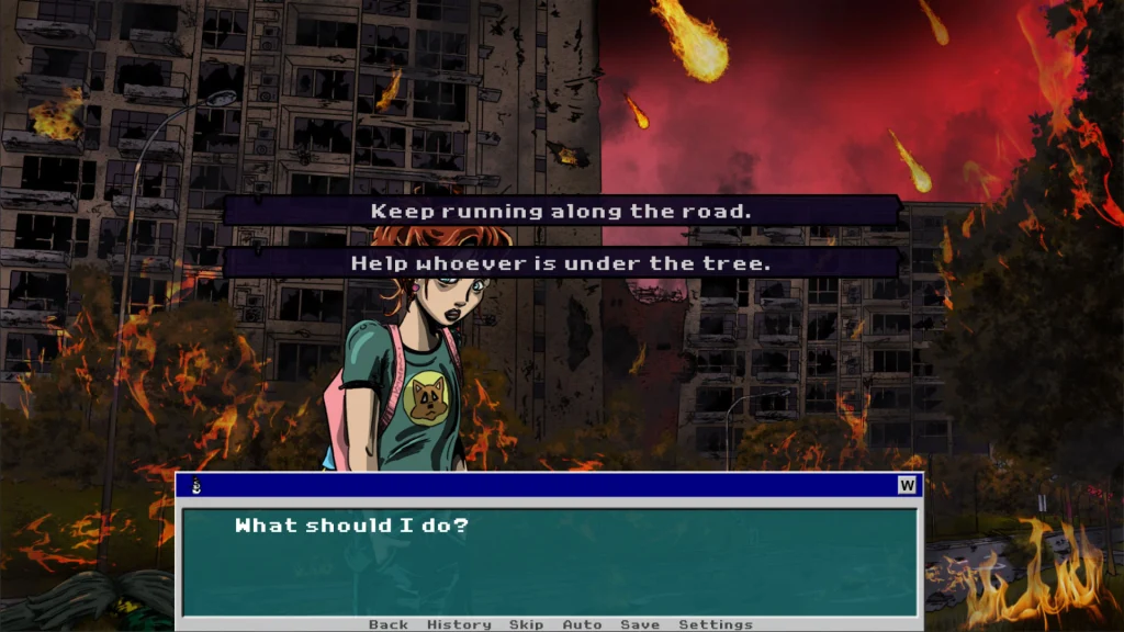 Psychology of Choice in Visual Novels